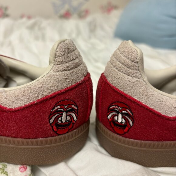 adidas originals SAMBA OG Talchum Pack Scarlet women's and men's red shoes - Picture 6 of 7